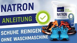 Schuhe mit Natron schonend reinigen Anleitung - (Sneaker sauber ohne Waschmaschine)