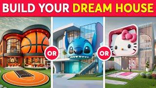 Would You Rather - Build Your Fantasy House ️ Quiz Galaxy