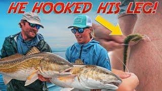 Fishing Giant Schools Of Red Fish in Virginia!