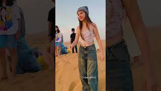 Welcome Dubai desert safari adventure #desertadventures #desertsafari #traverseedudesert