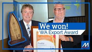 MetroCount Wins WA Industry and Export Award 2014