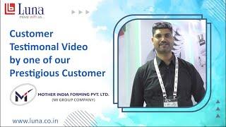Customer Testimonial Video | Luna Technologies Pvt. Ltd.