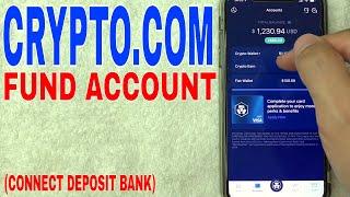  How To Fund Crypto.com Deposit Account With ACH Transfer 