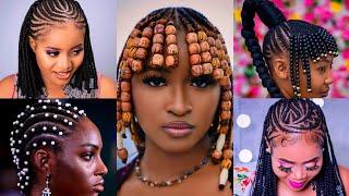 Hottest Braids Hairstyles To Try Out In 2024 | Braids With Beads Hairstyles