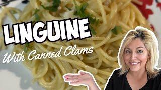 Linguine With Canned Clams (Cheap & Delicious Affordable Italian)