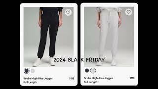 Lululemon 2024 BLACK FRIDAY Preview 2 of 2 | #lululemon Black Friday