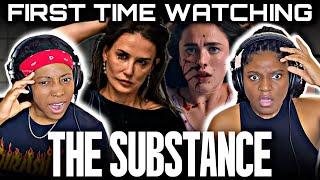 THIS MOVIE WAS INSANE! THE SUBSTANCE (2024) REACTION | FIRST TIME WATCHING