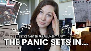 Can I fulfill almost 200 Kickstarter orders without losing my mind??? (KICKSTARTER VLOG PART 1)