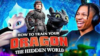 HOW TO TRAIN YOUR DRAGON 3: THE HIDDEN WORLD (2019) MOVIE REACTION!!! | First Time Watching | Review