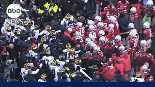 Fight breaks out after Michigan stuns No. 2 Ohio State