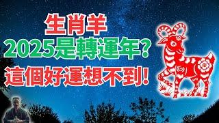 生肖羊，2025是轉運年！真想不到，你有隱藏的好運，這領域運勢你最旺！會發生什麼？ #2025年生肖羊運勢 #2025年生肖羊運程 #2025年屬羊運勢 #屬羊運程