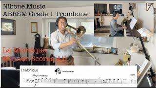 La Morisque - Winner Scores All (ABRSM Trombone Grade 1 A:8) w/Karaoke play along video