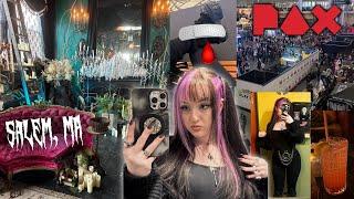 Salem + PAX East Vlog | Bar Hopping, Broken Ankle, Shopping