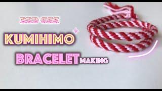 EASY FRIENDSHIP BRACELETS MAKING - KUMIHIMO - DIY - KOLAY ARKADAŞLIK BİLEKLİK YAPIMI