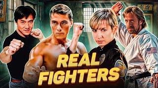 Real Fighters in Movies | Chuck Norris, Don Wilson, Cynthia Rothrock, Jean-Claude Van Damme