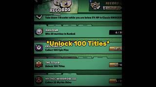 Hardest Records in BrawlStars  #brawlstars #supercell #viralshort #fyp #records #update