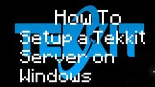 How to setup Tekkit Server on Windows