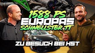 1588 PS - Europas SCHNELLSTER Audi TT! Zu Besuch bei HST Turbotuning in Linz