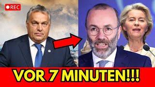 Viktor Orban schlägt zurück: 'Ursulas Marionette soll ruhig bleiben'!!!