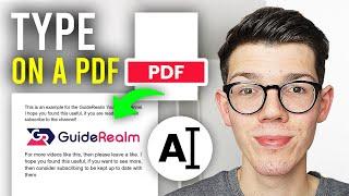 How To Type On A PDF - Full Guide