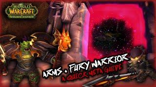 WoW TBC Arms + Fury Warrior: A Quick Meta Guide