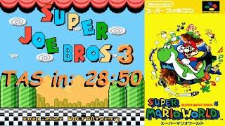 [TAS] Super Joe Bros. 3 (SMW Hack) in 28:50