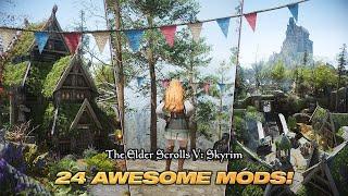 Incredible NEW Skyrim Mods to Transform Your Game! (24 Mods)