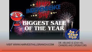 Grill Day Deals: Our Biggest Sale Yet!  Celebrate Independence Day with Harvest Hills Ranch! 