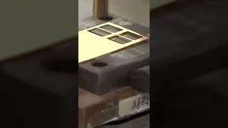 Process of Making 999,9% Pure Gold Bar. Gold Exchange in Korea. Part 2#