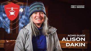 Ski the Canadian Wilds with Alison Dakin | Lead Heli-Ski Guide