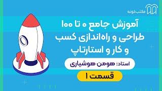 آموزش جامع 0 تا 100 طراحی و راه اندازی کسب و کار و استارتاپ   قسمت ۱