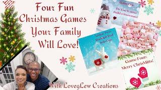 Four Fun Christmas Games Your Family Will Love