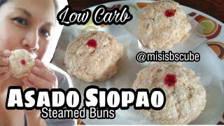 Low Carb LC Keto Asado Siopao Steamed Buns Easy Recipe Philippines | Misis B's Cube 