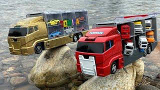 26 kinds of Tomica  Gold & Red Cleaning Convoy [Waterside & Field Edition]