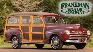 67K Mile 1946 Ford Super Deluxe "Woody" Wagon - Frankman Motor Company