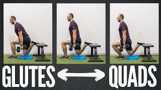 Target Glutes & Quads: Proper Form For the Bulgarian Split Squat | Rear Foot Elevated Split Squat