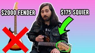 A $175 Squier BETTER Than USA Fender?