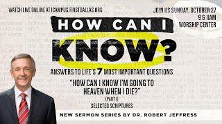 LIVE: "How Can I Know I'm Going To Heaven When I Die?” (Part 1)" | October 27, 24 | 9am CT