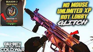 *NEW* COLD WAR UNLIMITED XP BOT LOBBY GLITCH!MAX PRESTIGE AND CAMO XP GLITCH!AFTER PATCH 1.15!