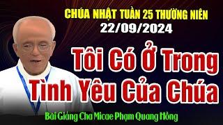 Chúa Nhật 25 thường niên: Tôi Có Còn Ở Trong Tình Yêu Của Chúa Không? | Lm Phạm Quang Hồng