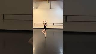 Dasha is learning a new variation #ballet #figureskating