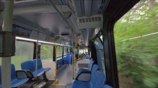  STM bus ride on the entire 211 route: Lakeshore - EAST - Sainte-Anne-de-Bellevue to Lionel-Groulx