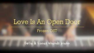 Love Is An Open Door - Frozen [겨울왕국] OST 4hands piano cover