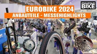 (E)-Schaltung, Mega-Bremse, Reifen und mehr - spannende MTB-Teile für 2025 schon gecheckt