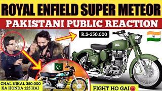 Royal Enfield Cruiser 650 CC | India New Bikes 2023 | Royal Enfiled | Pakistani Public Reaction