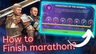 How to Complete Marcus Marathon "conventional method"  || Shadow Fight 4 Arena