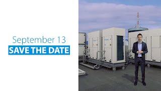 Launching the New R-32 Small Inverter Chiller on September 13