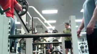 raw squat 295lbs