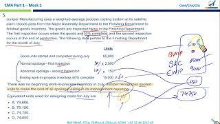 CMA P1 Exam Mock Review - Demo