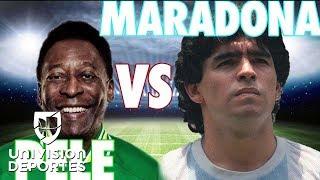 ¿Quién es el mejor, Pelé o Maradona? David Faitelson, 'El Perro' Bermúdez y Jorge Ramos